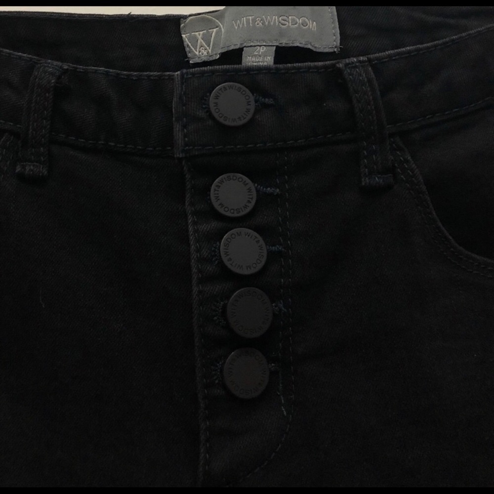 Button up skinny jeans